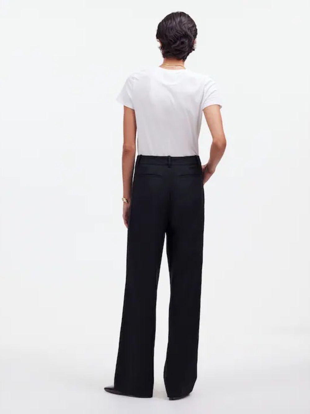 Madewell low rise slouchy straight pants - Picture 2 of 7